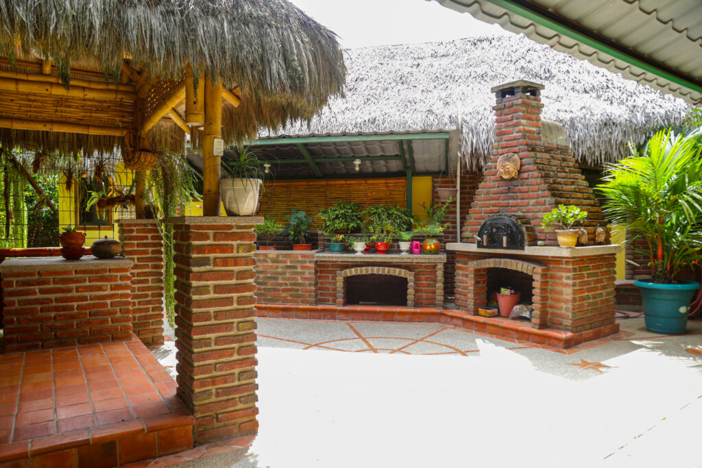 The Main Villa lower private patio