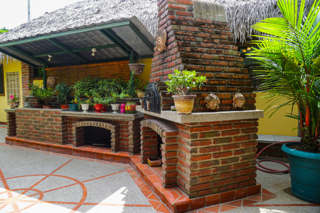 The Main Villa lower private patio