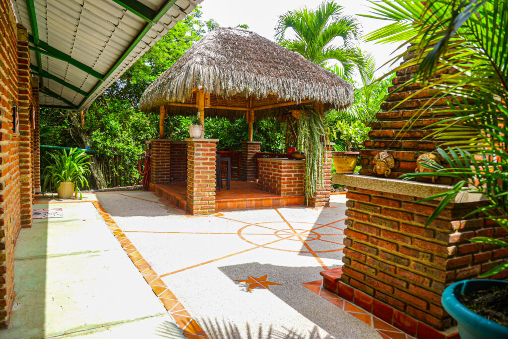 The Main Villa lower private patio