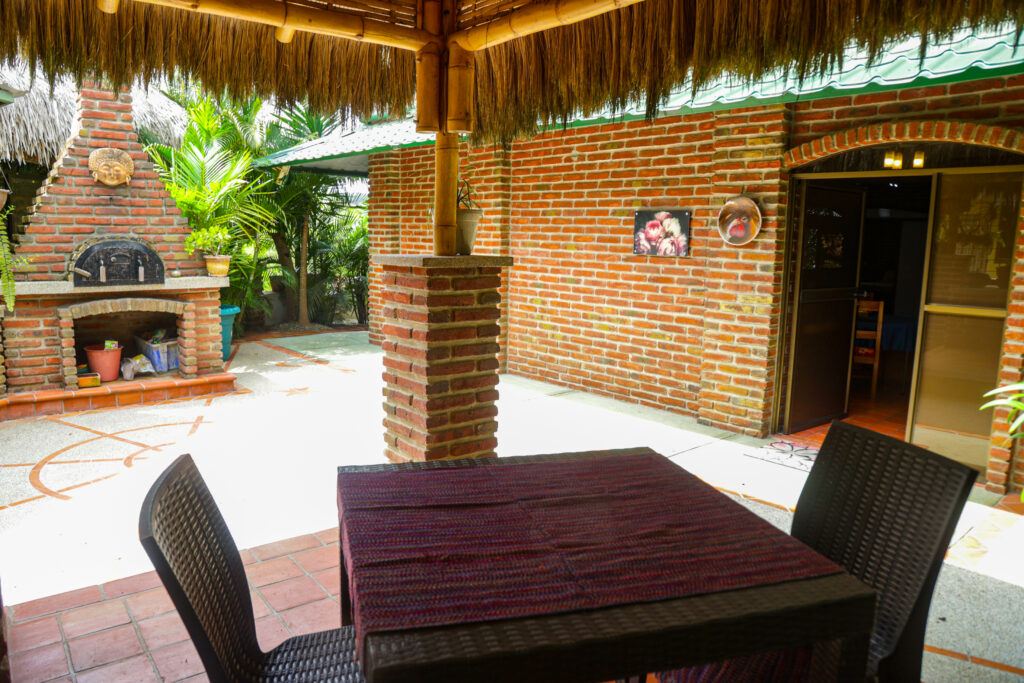 The Main Villa lower private patio